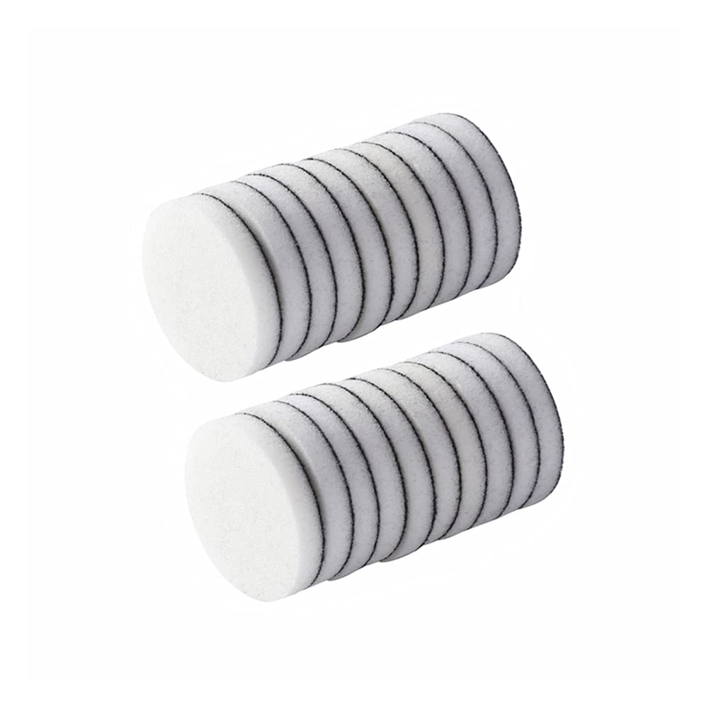 20 PCS Mini Round Ink Tool Refill Foams Replacement Foams Set Magic Tape Scrapbooking Painting Drawing Art Supplies Ink Tools Daubing