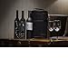 opux 2 Bottle Wine Carrier Tote, Insulated Leakproof Wine Cooler Bag, Wine Travel Bag Tote for Picnic BYOB Beach, Portable Wine Bottle Carrying Case, Gift for Wine Lover Women Men Christmas, Black