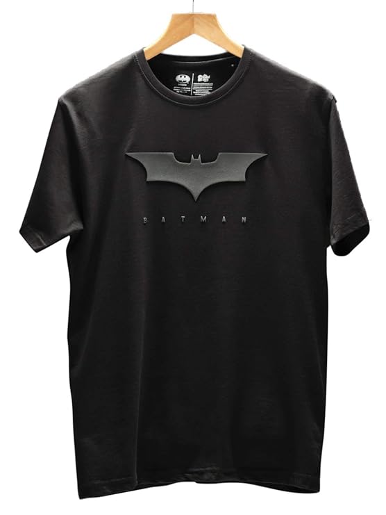 Buy The Souled Store Batman 3D Logo Mens and Womens 3D Embossed Cotton