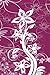 Purple Floral Journal: Internet Password Organizer Logbook, Personal Website Password Keeper (Discre by 