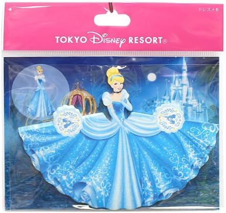 Amazon Co Jp シンデレラ ドレスメモ ディズニープリンセス 折り紙メモ 東京ディズニーリゾート限定 文房具 オフィス用品