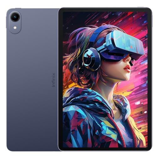Tablet Infinix XPAD 30E 11 Pulgadas Android 15 8GB RAM: 4+4GB Extendida, 128GB ROM, SIM 4G LTE + Micro SD, Media tek G80, Octa-core, Tutor AI, Control parental, 7200mAh, Con Funda Protector, Deep Blue