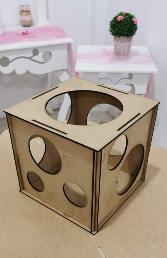 Calibrador o medidor de globos de madera DM Manualidades con madera.: Amazon.es: Hogar