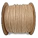 Briar Hill 6/32 Fiber Paper Rush 1,100 Foot Spool Reel, Kraft Brown for Craft Weaving Chairs