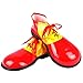 Honeystore Unisex Jumbo Large Clown Shoes Halloween Costumes Accessories Red