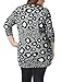Agnes Orinda Women's Plus Size Long Sleeves Leopard Print Knit Tunic Top