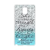 SamSung Galaxy Note4 Case Cover - She is Clothed with Strength & Dignity ...