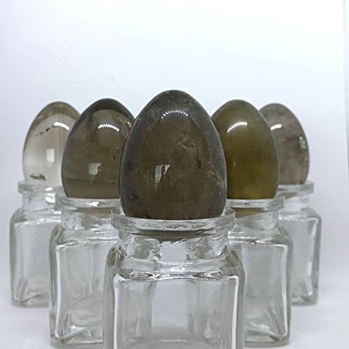 Medium, undrilled SMOKY QUARTZ Crystal Pelvic Floor Yoni Egg Ball with Certificate of Authenticity …