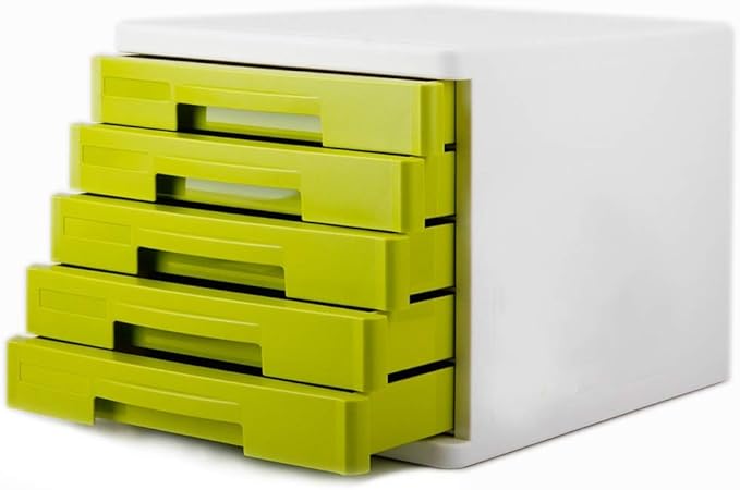 Lpinvin File Cabinet Desktop Drawer Organizer Drawer Filing Cabinet Documents Storage Organizer 3 Drawer Maxi Filing Cabinet Color Green Size 36x27x26cm Amazon Co Uk Kitchen Home