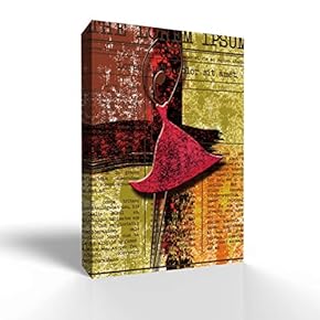 Canvas Wall Art Elegant Dancer Pictures Home Wall Decorations for Bedroom Living Room Paintings Canvas Prints Framed - 12x18 inches