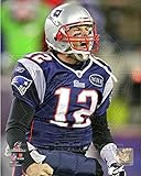 Tom Brady Celebrates his Touchdown run AFC Championship Game Photo 8 x 10in
