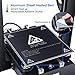 ZD Bravo-I 3D Printer, Metal Plate Fully Assembled Large 3D Printer, High Precision DIY 3D Printer Kit Touch Screen, Works with TPU PLA Filament 1.75 mm, 220x250x250mm