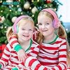 Riwbox-Baosilon-FB-7S-Kids-Headphones-Bluetooth-LED-Light-Up-Bluetooth-Foldable-Headphones-Over-Ear-Volume-Limited-Safe-758595dB-with-Mic-and-TF-card-Children-Headphones-for-School-PinkGreen Riwbox Baosilon FB-7S Kids Headphones Bluetooth, LED Light Up Bluetooth Foldable Headphones Over Ear Volume Limited Safe…