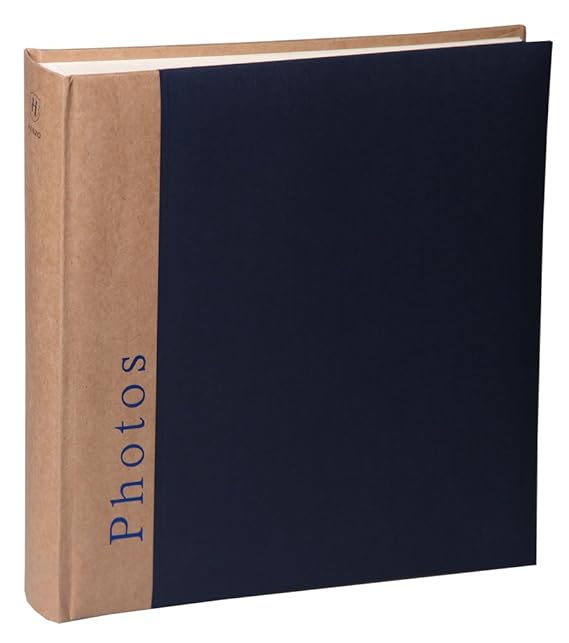 Chapter Fotoalbum in 30x30 cm 100 Seiten Foto Album Buchalbum Jumbo: Farbe: Blau
