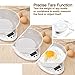 Digital Food Scale, LATOW Food Kitchen Scale Digital Cooking Weight Scale Food Scale Bowl with Ounce Grams High Accuracy Tare Auto Off Multifunctional Function(Battery Included)