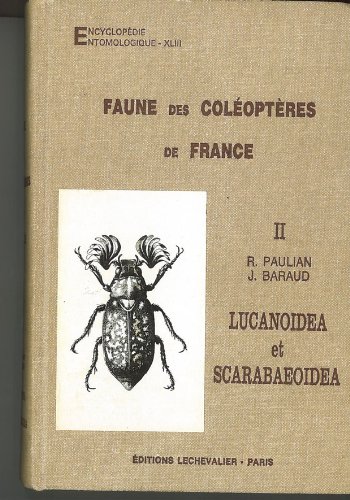 Lucanoidea et Scarabaeoidea by Paulian