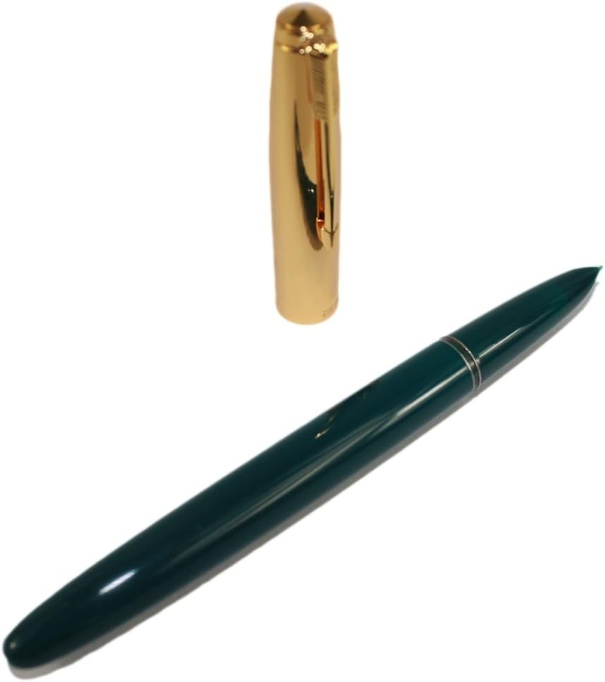 Gullor Extra Light Fountain Pen Golden Cap Green, 1 Unité (Lot de 1) - Image 3