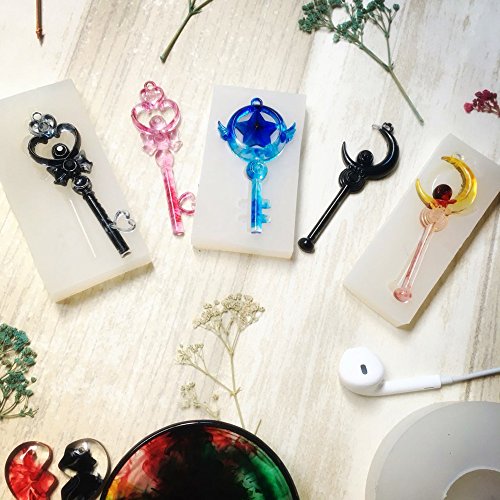 5 Silicone+Crafting+Earrings+Decoration+Semi+Transparent