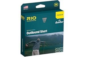 RIO PRODUCTS Premier Outbound Short Fly Fishing Line, Exceptionally Powerful, Easy to Cast Big Flies for Maximum Distance, Ultra-Slick Performance