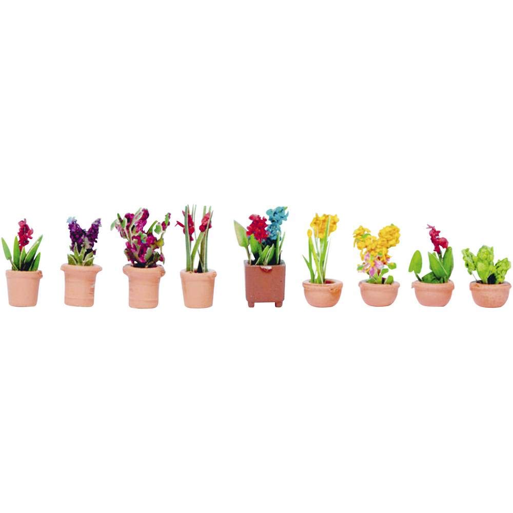Noch 14080 Ornamental Plants in Pots Landscape Modelling