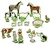 STORYTIME TOYS Farm Playset with Barn, Animals, Barnyard, Crops, Chicken Coop and Storybook
