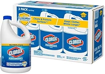 Amazon Com Clorox Performance Bleach With Cloromax 3 Pack 121