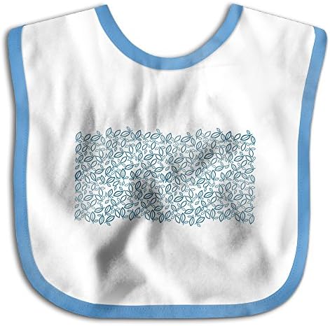 MGDBB Baby Boys Girls Burp Cloths Brand New Leaf Veins Bandana Drool Bibs