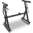 Amazon.com: Liquid Stands Keyboard Stand w/ Wheels - Black Z Style ...