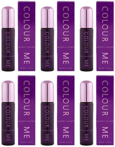 Crimson Kangaroo Colour Me Purple Milton Lloyd EDT 50ml 6 Pack Women's