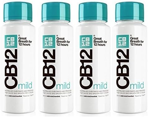 CB12 250ML MILD MINT Safe Breath Oral Care Agent by cb12