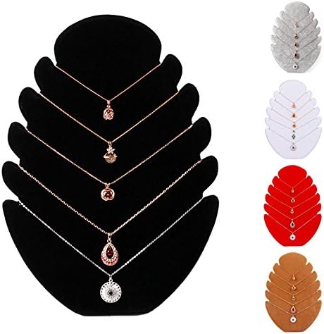 Necklace Jewelry Velvet Stand Chain Holder Show Display Suitable For Storage Necklaces And Bracelet. Applicable Scene: Watch Shop, Counters, The Mall, Trade Gift.