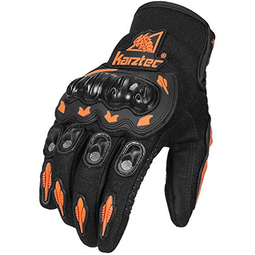 Outgeek Touch Screen Motorcycle Gloves Outdoor Unisex Cycling Gloves Riding Gloves Touch Screen Motorcycle Riding Gloves for Men