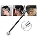 Hair Tattoo Trim Hair Razor Pen For Hair Design Stainless Steel Face Shaping Device, Engraved Pen/ 10 Blades/Tweezer Hair Styling Eyebrows Beards Razor Tool