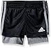 Adidas Little Girls' Performance 2fer Short, Black, 6