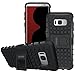 Galaxy S8 Case, OEAGO Samsung Galaxy S8 Case [Shockproof] [Impact Protection] Tough Rugged Dual Layer Protective Case with Kickstand for Samsung Galaxy S8 - Black