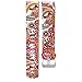 SKYLET Compatible with Fitbit Charge 2 Bands, Silicone Replacement Printed Floral Wristband Compatible with Fitbit Charge 2 Men Women Small Large