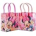 Disney Minnie Mouse Reusable Premium Party Favor Goodie Small Gift Bags 12 (12 Bags)