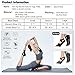 Hylaea Yoga Socks for Women with Grip & Non Slip Toeless Half Toe Socks for Ballet Pilates Barre Dancethumb 3