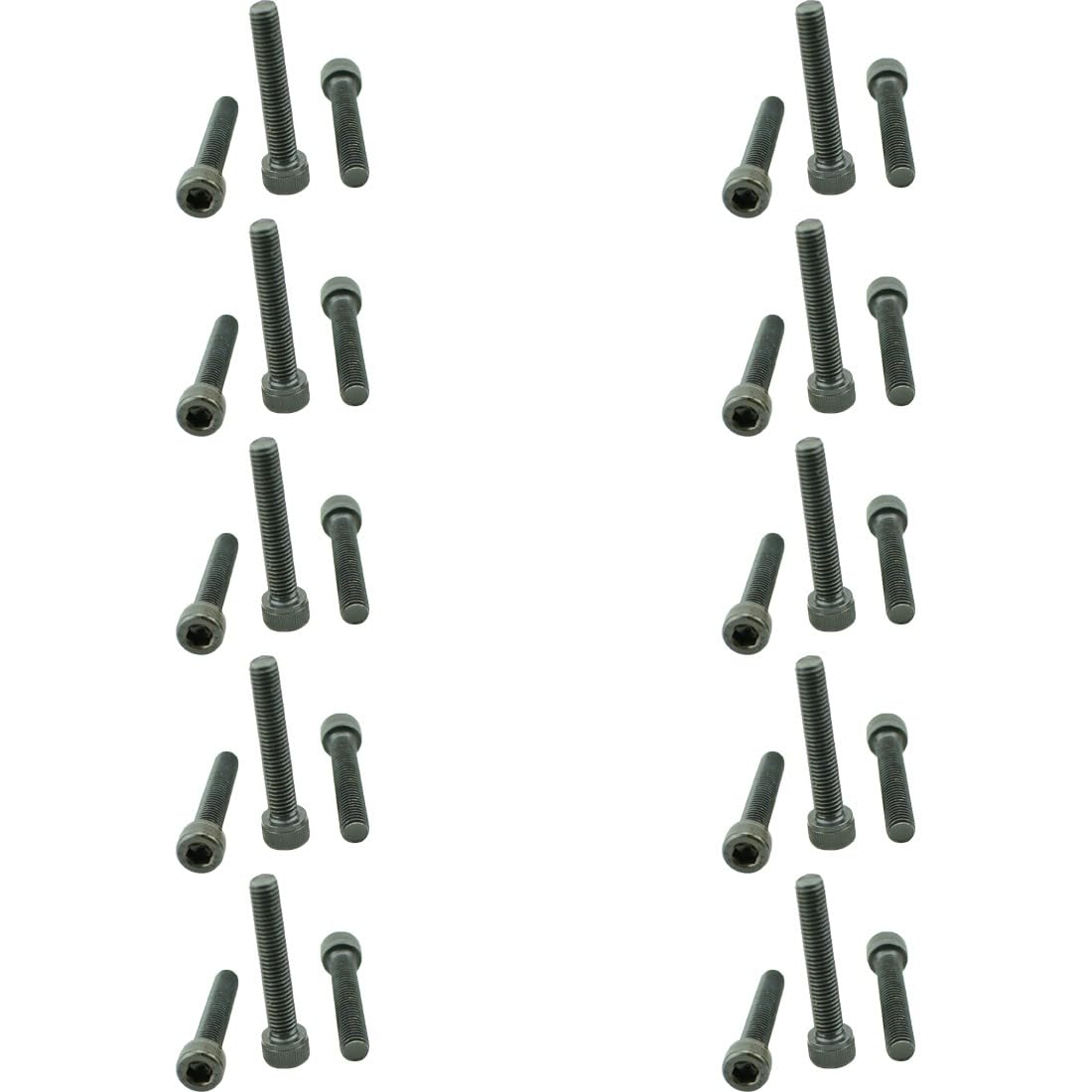 XunLiu Grade 12.9 Alloy Steel Hex Socket Head Cap Screws (30, M8X45)