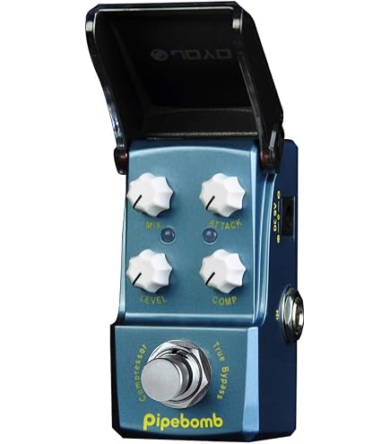 Amazon.com: Joyo Jf-10 Dynamic Compressor Guitar AMP Effect Pedal