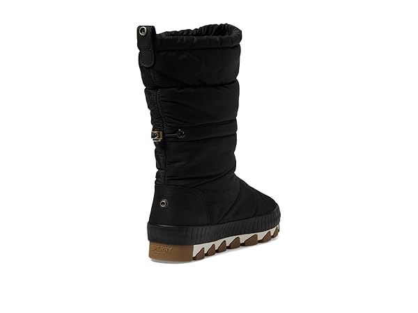 SPERRY WOMEN’S TORRENT FOLD DOWN SNOW BOOT, BLACK, 7