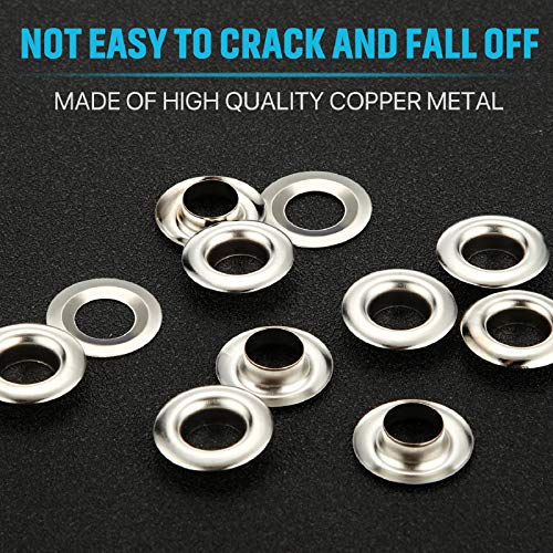 Pangda Grommet Tool Kit, Grommet Setting Tool and 100 Sets Grommets