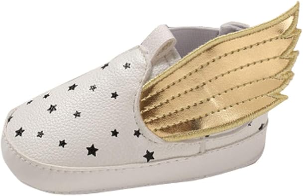 Tyoby Enfant Chaussons Cuir Souple Bebe Baskets Ailes Confort Antiderapant Chaussures De Marche Chaussures De Dessin Anime Automne Pour Garcon Fille 0 15 Mois Amazon Fr Chaussures Et Sacs