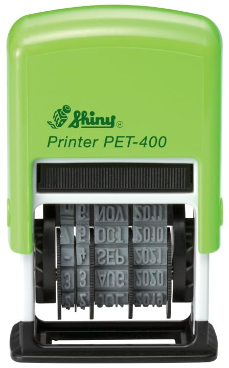 Shiny PET-400 4 mm Self-Inking Date Stamp