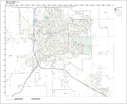 Bloomington Il Zip Code Map Zip Code Wall Map Of Bloomington, Il Zip Code Map Laminated: Amazon.com:  Office Products