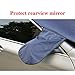 RELANSON Premium Car Snow Cover - Windshield Snow Cover for Automobiles - Design Protects Windshield and Wipers from Snow, Ice, and Frost Build Up(62