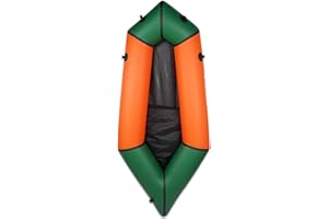 HIKULA Inflatable Lightweight TPU PackRaft Eco-Friendly White Water Rafting Micro Inflatable Kayak Canoe Carry Bag Included