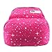 Casual Backpack, Aiduy School Student Backpack Bookbags Lightweight Canvas Daypack with Shoulder Bag and Pencil Case for Girls Women (Rose Red)