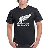 One Side New Zealand All Blacks National Rugby Union Team T-shirt Unsex Shirt