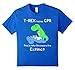 T-Rex Hates CPR Funny Dinosaur T Rex Extinct Tee Shirt